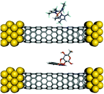 Graphical abstract: Selective sensing of ethylene and glucose using carbon-nanotube-based sensors: an ab initio investigation