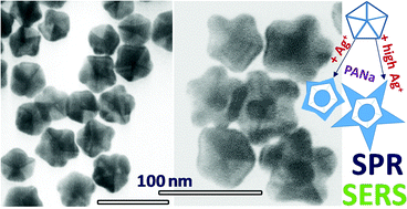 Graphical abstract: Synthesis and sensing properties of D5h pentagonal silver star nanoparticles