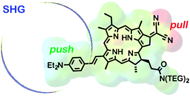 Graphical abstract: Push–pull pyropheophorbides for nonlinear optical imaging
