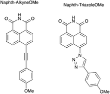 Graphical abstract: Synthesis and photophysical properties of extended π conjugated naphthalimides