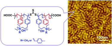 Graphical abstract: Synthesis of midblock-quaternized triblock copolystyrenes as highly conductive and alkaline-stable anion-exchange membranes