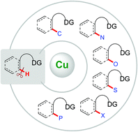 Graphical abstract: Recent advances in copper-mediated chelation-assisted functionalization of unactivated C–H bonds