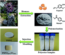 Graphical abstract: Aromatic copolyesters with enhanced crystallizability and mechanical properties by adding the renewable nipagin-based composition