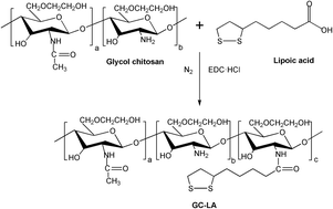 Graphical abstract: Reduction-responsive core-crosslinked micelles based on a glycol chitosan–lipoic acid conjugate for triggered release of doxorubicin