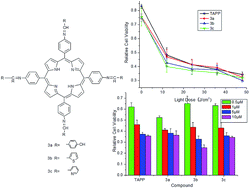 Graphical abstract: Novel porphyrin–Schiff base conjugates: synthesis, characterization and in vitro photodynamic activities