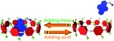 Graphical abstract: Pillar[10]arene-based host–guest complexation promoted self-assembly: from nanoparticles to uniform giant vesicles