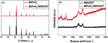 Graphical abstract: Magnetic BiFeO3 grafted with MWCNT hybrids as advanced photocatalysts for removing organic contamination with a high concentration