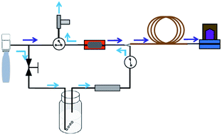 Graphical abstract: A fully automated portable gas chromatography system for sensitive and rapid quantification of volatile organic compounds in water