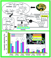 Graphical abstract: Selective production of aromatic hydrocarbons from catalytic pyrolysis of biomass over Cu or Fe loaded mesoporous rod-like alumina