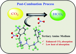 Graphical abstract: The salt-based catalytic enhancement of CO2 absorption by a tertiary amine medium