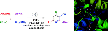 Graphical abstract: FeF3-catalyzed MCR in PEG-400: ultrasound assisted synthesis of N-substituted 2-aminopyridines