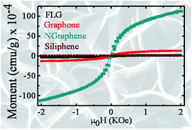 Graphical abstract: Plasma modification of the electronic and magnetic properties of vertically aligned bi-/tri-layered graphene nanoflakes