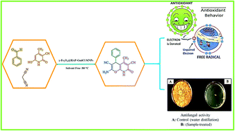 Graphical abstract: Synthesis and biological evaluation of new pyranopyridine derivatives catalyzed by guanidinium chloride-functionalized γ-Fe2O3/HAp magnetic nanoparticles