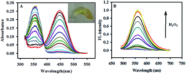 Graphical abstract: A new water-soluble and colorimetric fluorescent probe for highly sensitive detection of organophosphorus pesticides