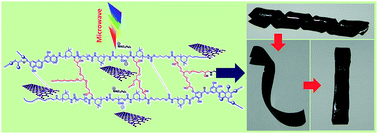 Graphical abstract: Biobased waterborne hyperbranched polyurethane/NiFe2O4@rGO nanocomposite with multi-stimuli responsive shape memory attributes