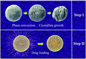 Graphical abstract: Formation of mesoporous calcium sulfate microspheres through phase conversion in controlled calcination