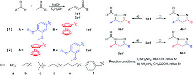 Graphical abstract: Ferrocenyl based pyrazoline derivatives with vanillic core: synthesis and investigation of their biological properties