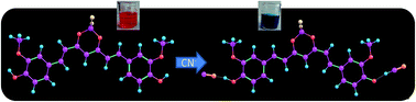 Graphical abstract: CRANAD-1 as a cyanide sensor in aqueous media: a theoretical study