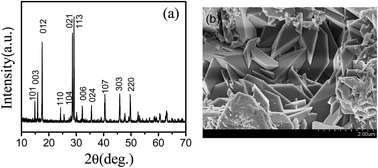 Graphical abstract: Adsorption and degradation of Congo red on a jarosite-type compound