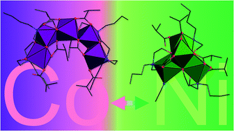 Graphical abstract: {CoII/III5} horseshoe and {NiII4} lacunary cubane coordination clusters: the isobutyrate/N-butyldiethanolamine reaction system