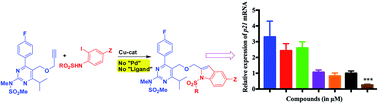 Graphical abstract: Cu-Catalyzed ligand-free synthesis of rosuvastatin based novel indole derivatives as potential anticancer agents