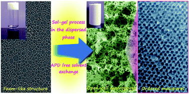 Graphical abstract: An economic and environmentally benign approach for the preparation of monolithic silica aerogels