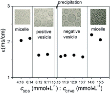 Graphical abstract: Fusion and leakage of catanionic surfactant vesicles induced by α-helical peptides: the effect of membrane charge