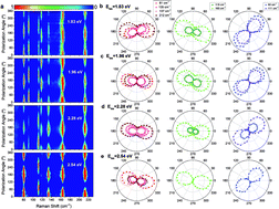 Graphical abstract: The polarization-dependent anisotropic Raman response of few-layer and bulk WTe2 under different excitation wavelengths