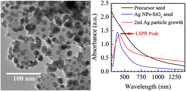 Graphical abstract: Broadband light absorption by silver nanoparticle decorated silica nanospheres