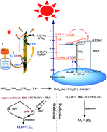Graphical abstract: Construction of a new ternary α-MoO3–WO3/CdS solar nanophotocatalyst towards clean water and hydrogen production from artificial wastewater using optimal design methodology