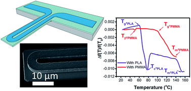 Graphical abstract: Thermomechanical analysis of picograms of polymers using a suspended microchannel cantilever