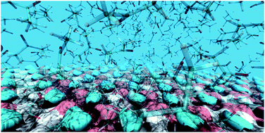 Graphical abstract: Understanding the growth morphology of explosive crystals in solution: insights from solvent behavior at the crystal surface