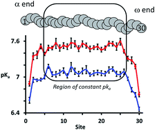 Graphical abstract: Polyelectrolyte pKa from experiment and molecular dynamics simulation