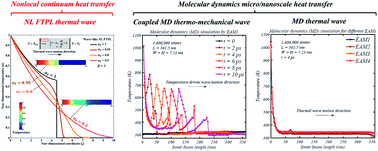 Graphical abstract: Thermal wave: from nonlocal continuum to molecular dynamics