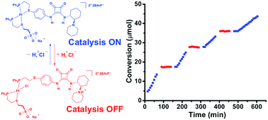 Graphical abstract: A concerted two-prong approach to the in situ allosteric regulation of bifunctional catalysis