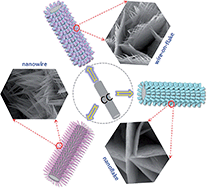 Graphical abstract: Wire-on-flake heterostructured ternary Co0.5Ni0.5P/CC: an efficient hydrogen evolution electrocatalyst