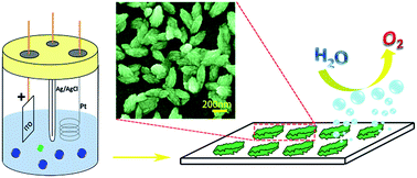 Graphical abstract: Nickel enhanced the catalytic activities of amorphous copper for the oxygen evolution reaction