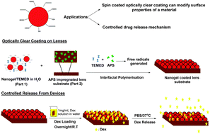 Graphical abstract: Water dispersible siloxane nanogels: a novel technique to control surface characteristics and drug release kinetics
