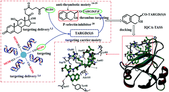 Graphical abstract: IQCA-TASS: a nano-scaled P-selectin inhibitor capable of targeting thrombus and releasing IQCA/TARGD(S)S in vivo