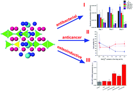 Graphical abstract: One ion to rule them all: the combined antibacterial, osteoinductive and anticancer properties of selenite-incorporated hydroxyapatite