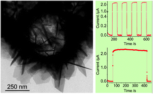 Graphical abstract: Monodispersed hierarchical ZnGa2O4 microflowers for self-powered solar-blind detection