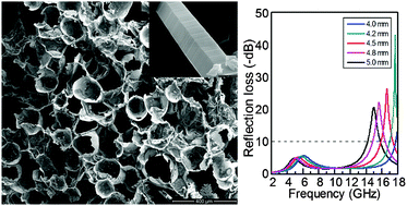 Graphical abstract: Porous silicon carbide derived from apple fruit with high electromagnetic absorption performance