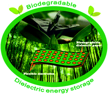 Graphical abstract: Flexible dielectric papers based on biodegradable cellulose nanofibers and carbon nanotubes for dielectric energy storage