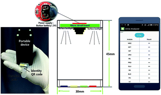 Graphical abstract: A portable urine analyzer based on colorimetric detection