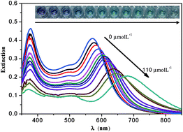 Graphical abstract: Colorimetric detection of residual hydrogen peroxide in soaked food based on Au@Ag nanorods