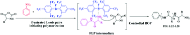 Graphical abstract: Controlled ring-opening polymerization of α-amino acid N-carboxy-anhydride by frustrated amine/borane Lewis pairs