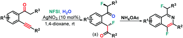 Graphical abstract: Ag-Catalyzed difluorohydration of β-alkynyl ketones for diastereoselective synthesis of 1,5-dicarbonyl compounds