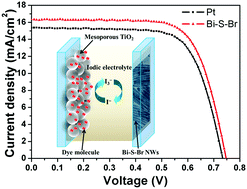 Graphical abstract: Bismuth-based ternary nanowires as efficient electrocatalysts for dye sensitized solar cells