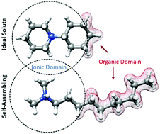 Graphical abstract: Self-assembly of molecular ions via like-charge ion interactions and through-space defined organic domains