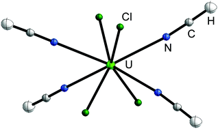 Graphical abstract: [UCl4(HCN)4] – a hydrogen cyanide complex of uranium tetrachloride
